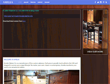 Tablet Screenshot of ameliawoodwork.com